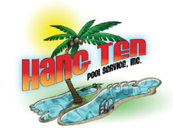 The logo for hanc ten pool service, inc